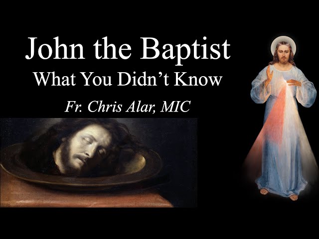 John the Baptist: His Real Role - Explaining the Faith w/Fr. Chris Alar