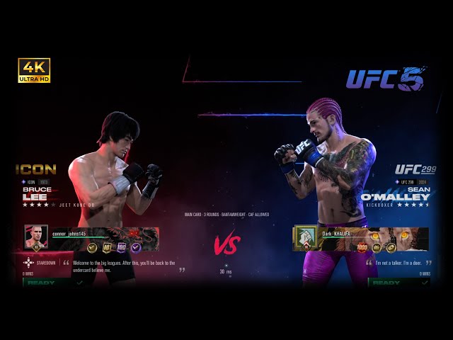 UFC 5 ONLINE KNOCKOUT GAMEPLAY - NO COMMENTARY