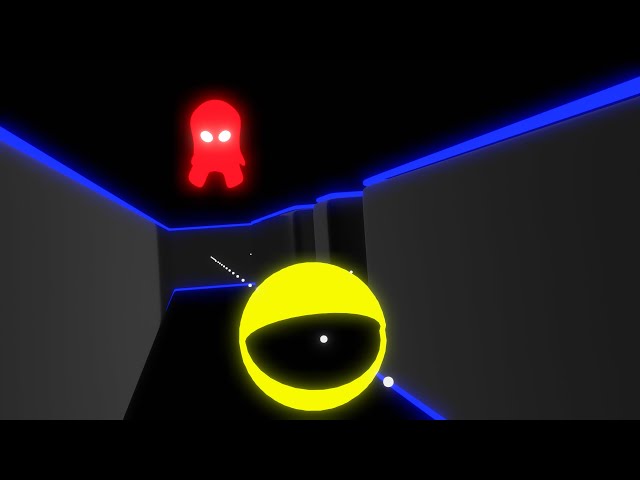 Pac-Man Techno (Blender 3D Animation)