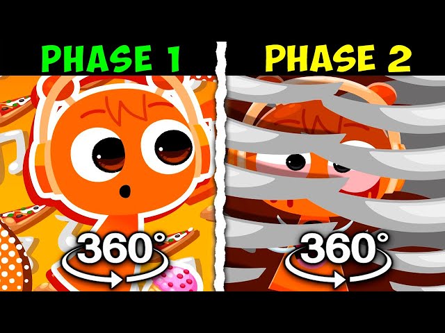 360° VR Incredibox Sprunki Animated Series (PHASE 1 vs PHASE 2)