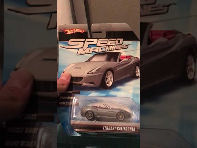 Hot Wheels Speed Machines Ferrari California unboxing