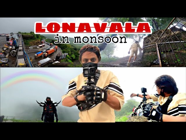 lonavala vlog in monsoon Dengers bike drive 🏍️