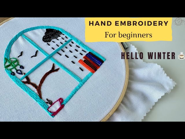 Start Embroidery Today! Easy & Quick Beginner Project