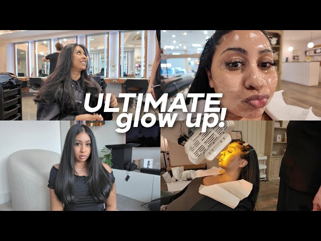 ULTIMATE GLOW UP VLOG ✨ NEW PIERCINGS, HAIR, NAILS & FACIAL