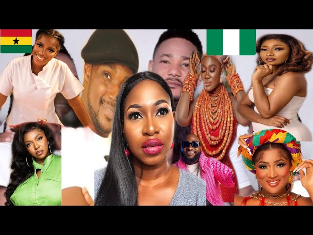 DID YOU KNOW THAT THESE CELEBRITIES ARE GHANAIAN🇬🇭+THEIR RELATIONSHIP WITH NIGERIA 🇳🇬