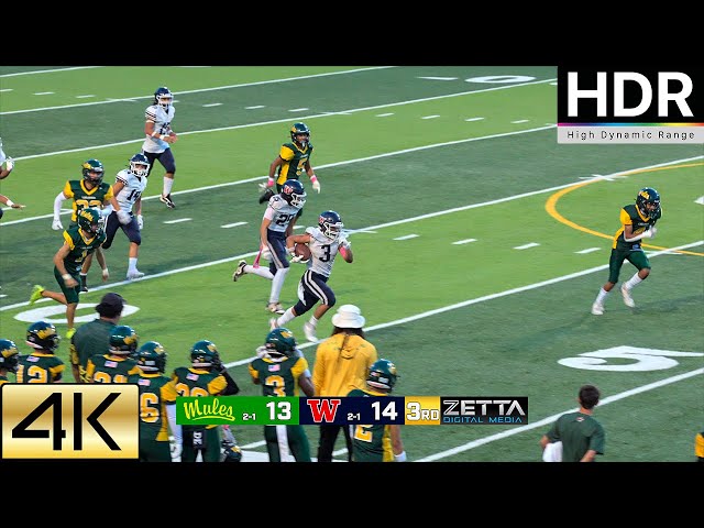 JUNIOR VARSITY | LEILEHUA MULES VS WAIANAE SEARIDERS | 2ND-HALF HIGHLIGHTS | 2024 HAWAII HS FOOTBALL