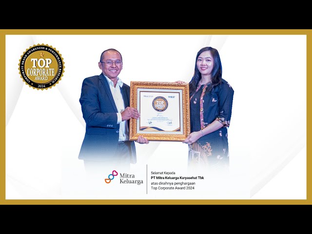 PT Mitra Keluarga Tbk Sabet TOP Corporate Award 2024