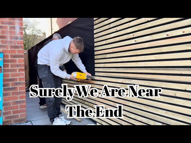 Daily Vlog: Putting the Finishing Touches on This Horizontal Fence!