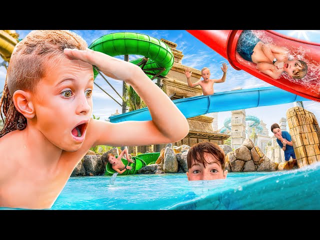 ULTIMATE WATERPARK HIDE & SEEK CHALLENGE! *DUBAI EDITION* 🤫