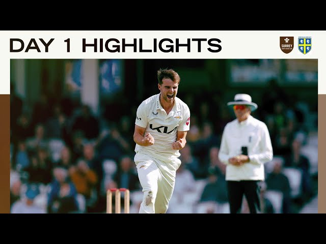 HIGHLIGHTS: Surrey bowlers fire on first day against Durham | Vitality County Championship