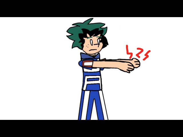 Deku Breaks His Fingers