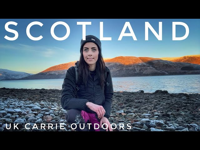 SCOTLAND VLOG | SCOTLAND ROAD TRIP |  LOOKING FOR FUTURE UK WILD CAMPING LOCATIONS