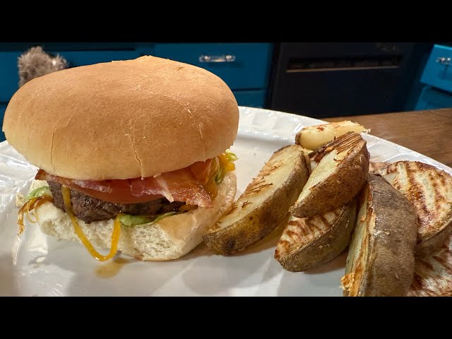 New Bacon-ings Burger from Bob’s Burgers cookbook