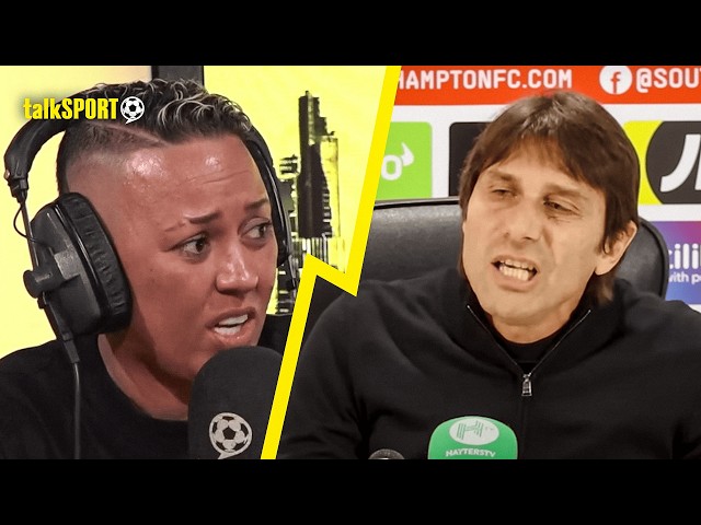 "It's Happening Again!" Lianne Sanderson INSISTS Antonio Conte Was Right In Tottenham Rant!