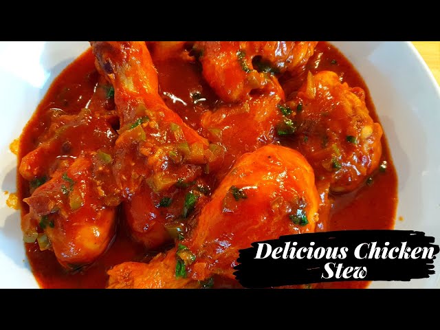 Tasty Chicken Stew Recipe || Delicious Homemade Chicken Stew