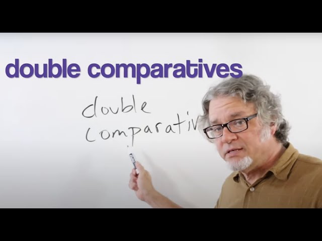 double comparatives