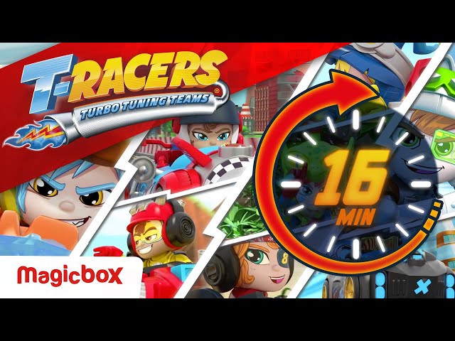 🔥 T-RACERS | Meet all the drivers from series 1! 🏎️ | Cartoons SERIES for Kids