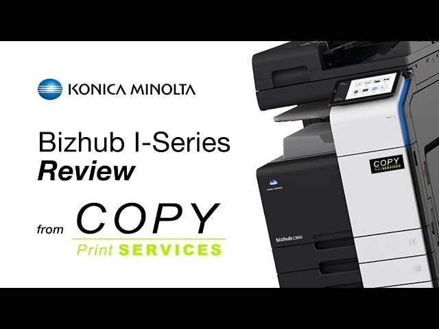 Konica Minolta bizhub i-Series Photocopier Review