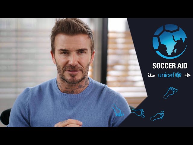 Soccer Aid for Unicef | David Beckham's UNICEF legacy