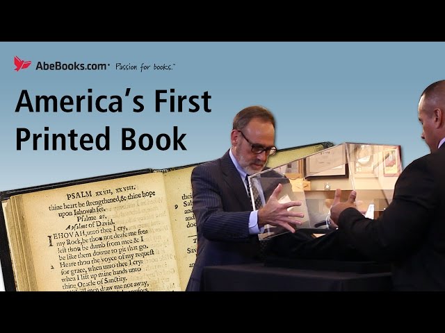 AbeBooks Visits America's First Printed Book