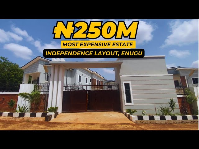 Inside ₦250M Luxury Estate In Enugu | Independence Layout, Enugu | Houses For Sale In Enugu Nigeria