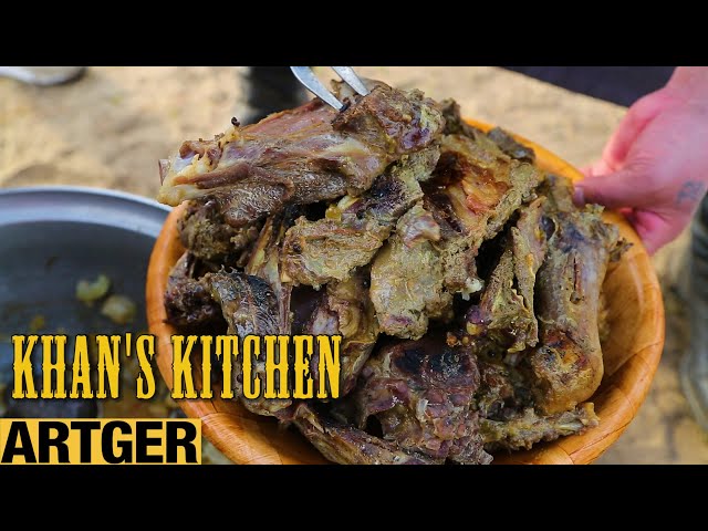 KHORKHOG - Mongolian Springtime Stone Powered Meat Feast | Khan's Kitchen