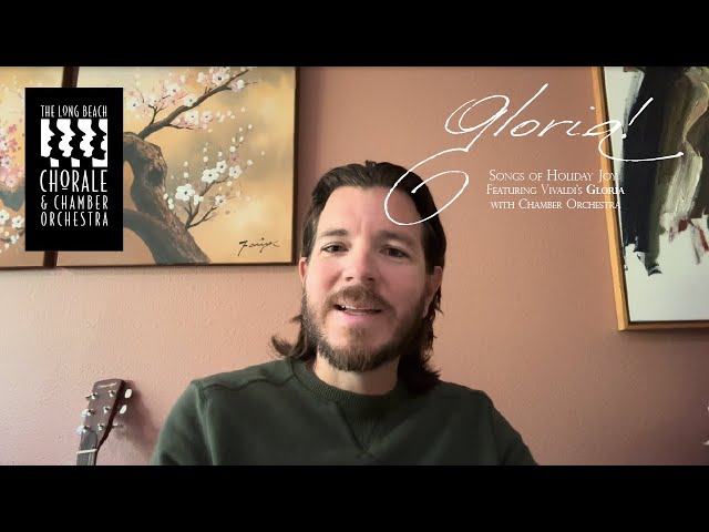 Matthew Martinez invites you to Gloria! Songs of Holiday Joy