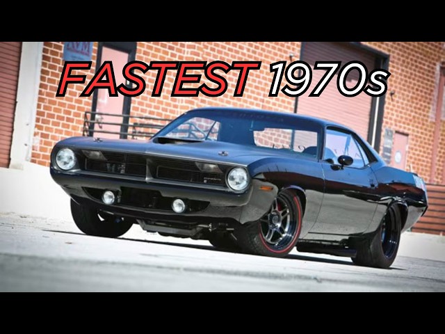 These Fast 1970s Muscle Cars Will Amaze You