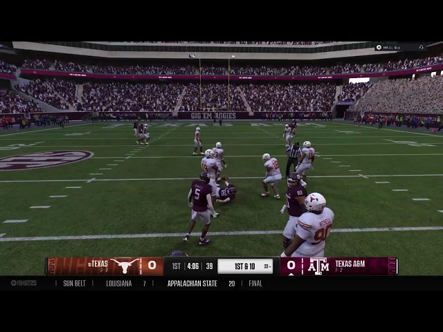 Vs Texas A&M