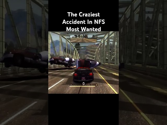 The Craziest Accident In NFS Most Wanted Remastered History