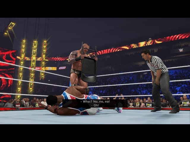 WWE 2K24 Randy vs big E