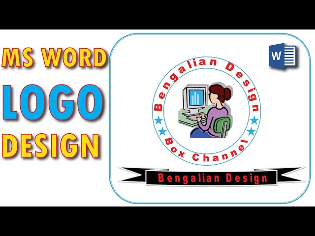 How to Create a Logo Design in Microsoft Word Bangla Tutorial || Logo Design in Ms Word || MS WORD