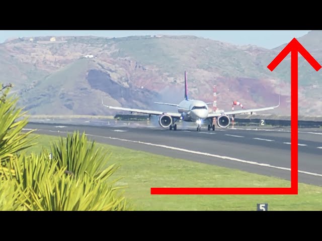 TOUCH & GO AROUND Wizzair A321NX at Madeira Airport