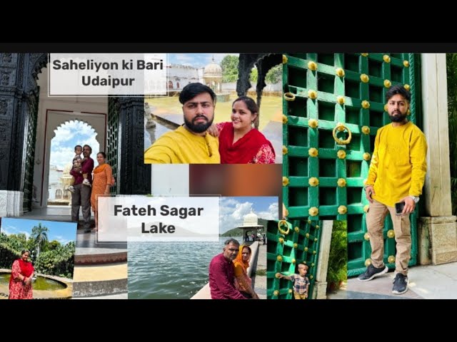 Saheliyon Ki Bari ||Fateh Sagar Lake|| (Udaipur) #rajsthan #udaipur#saheliyonkibari #cutehp72#famliy