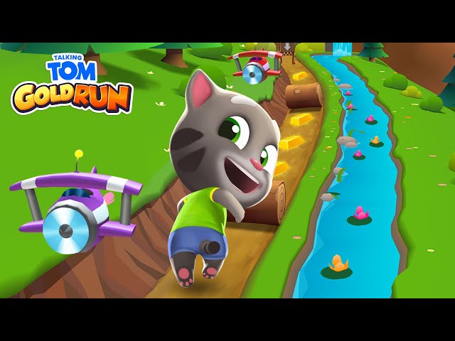 RUN! RUN! RUN! 🏆 ALL THE WORLDS in Talking Tom Gold Run! 🏆 (NEW Gameplay)