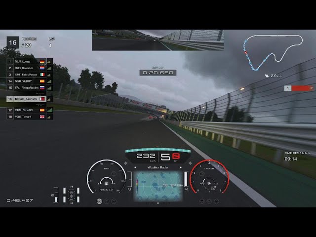 Gran Turismo 7 | GTWS | High Speed Ring Wet | Mazda Atenza Gr4 | Top Split Win