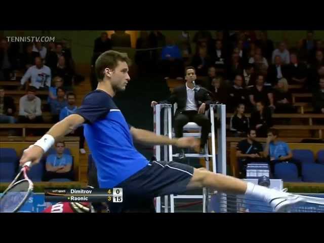 Milos Raonic vs. Grigor Dimitrov Full Match 2011