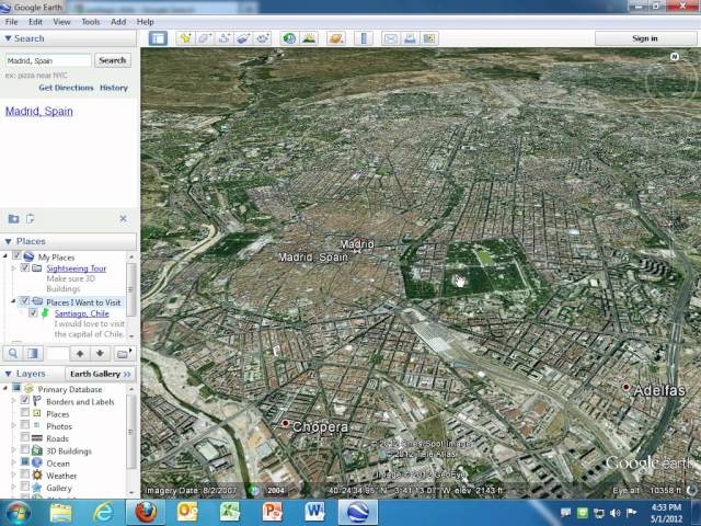 Creating Virtual Tours in Google Earth