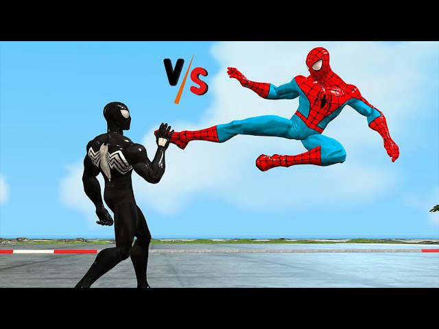 Team 5 Spider Man vs Hulk vs Iron Man vs Captain America vs Venom2 | Rescue the Police money van