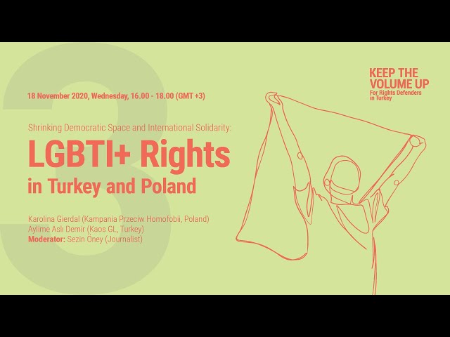 LGBTI+ Rights in Turkey and Poland  | Aylime Aslı Demir, Karolina Gierdal (TR & ENG Subtitle)