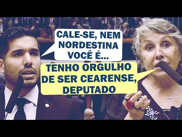 ANDRÉ FERNANDES FALA O QUE NÃO SABE E GANHA SERMÃO MEMORÁVEL DE ERIKA KOKAY NA TRIBUNA | Cortes 247