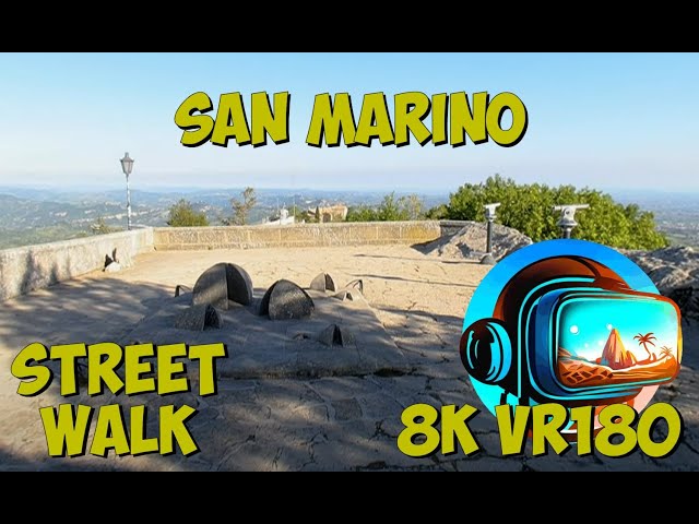 05 San Marino I can't begin to describe how beautiful the views are 8K 4K VR180 3D Travel