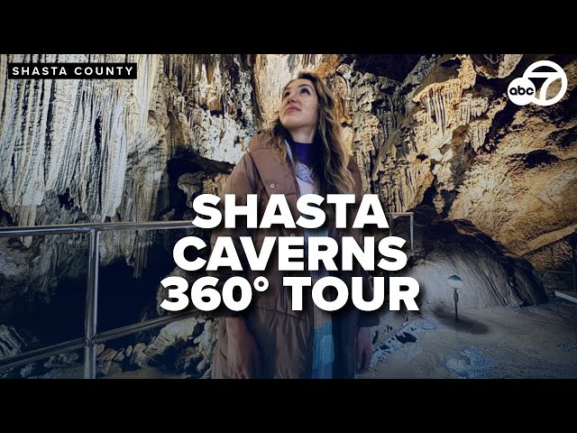 360 VIDEO: A look inside the Shasta Caverns as they prepare for state-of-the-art lighting system