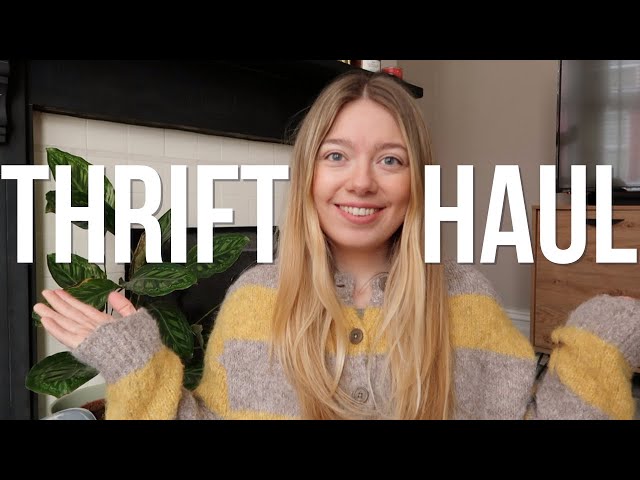 Thrift Haul of All Thrift Hauls - Try On Thrift Haul Lets Thrift