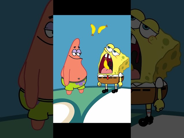 SpongeBob Banana Prank memes #spongebob #animation #trending #funny