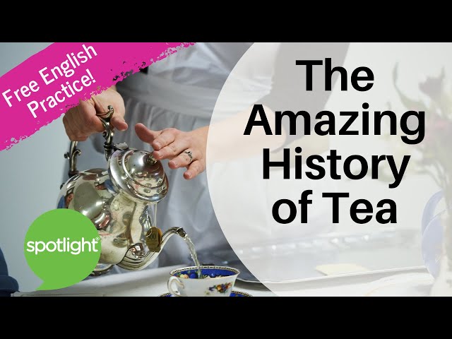 The Amazing History of Tea | practice English with Spotlight