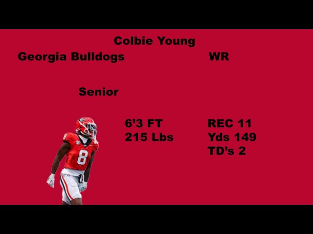 Colbie Young Georgia Bulldogs 2024 Highlights