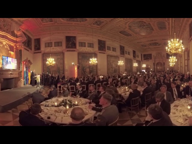 Munich Security Conference 2017 - a 360° view of the gala dinner