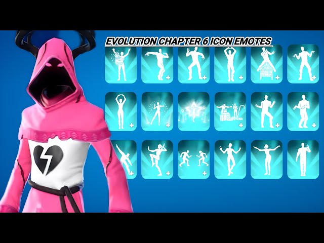 Evolution Chapter 6 Icon Series Dances & Emotes in Fortnite