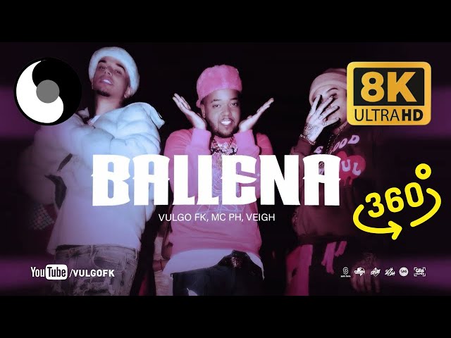 Vulgo FK, MC PH, Veigh - Ballena (360 & VR 8K Video)